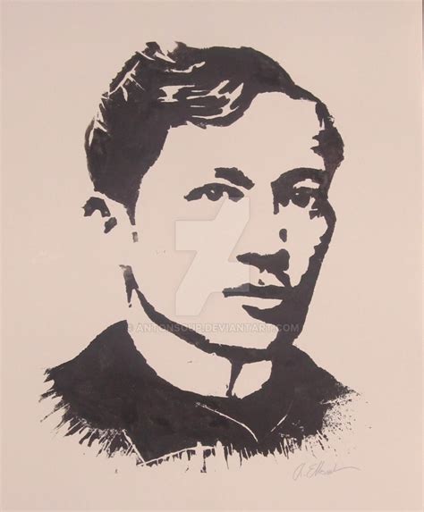 jose rizal cartoon drawing